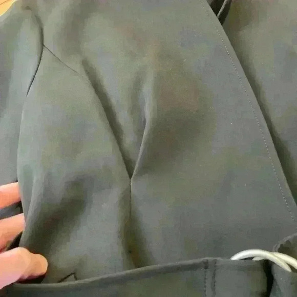 Rebecca Minkoff Belted Career Jacket Black Size 6 - Picture 7 of 11